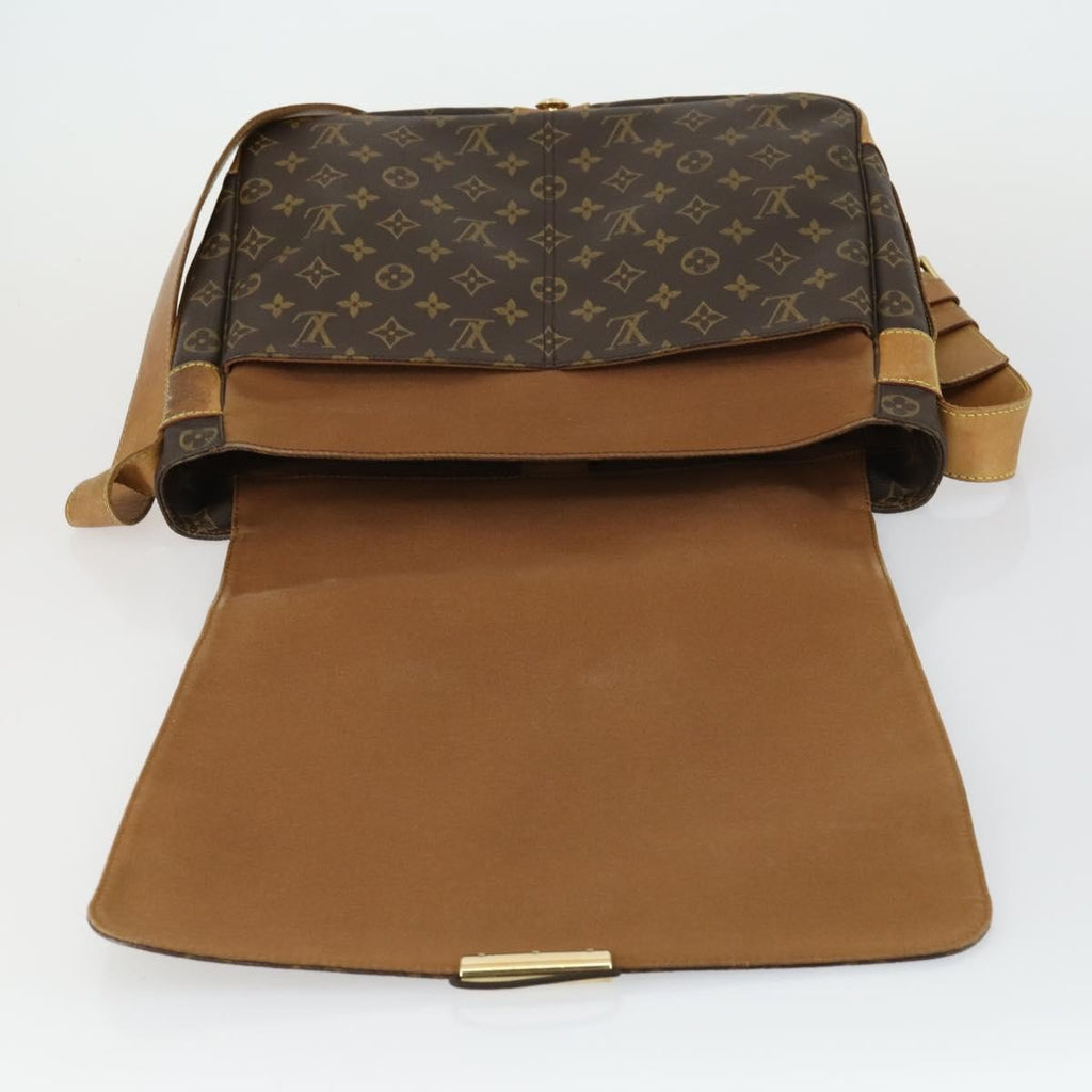 Louis Vuitton Abbesses Messenger Bag Monogram Canvas Brown Canvas Shoulder Bag