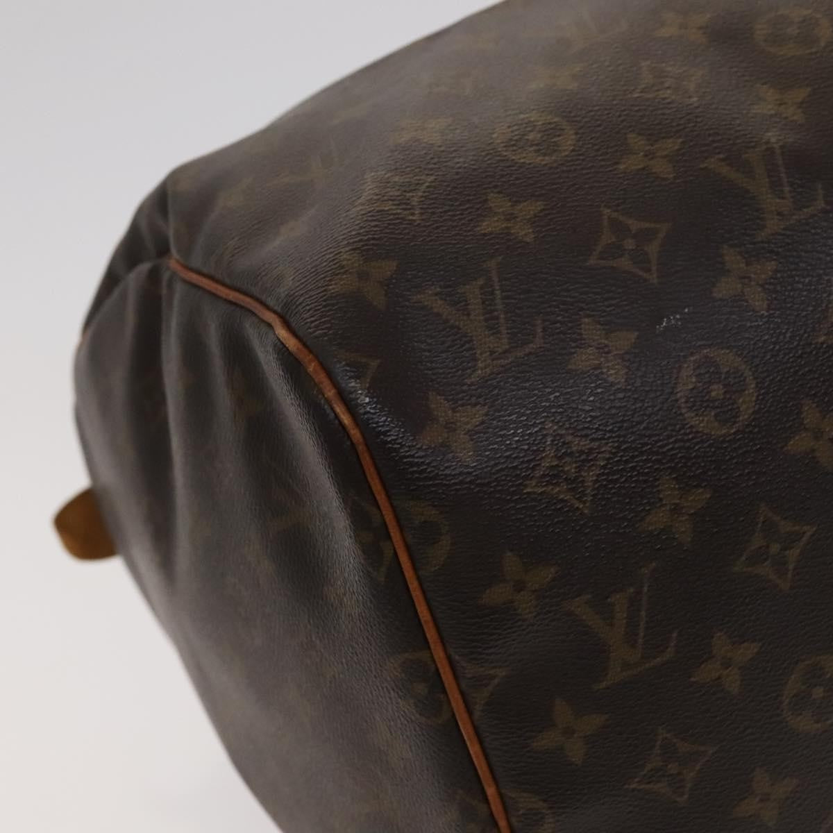 Louis Vuitton Keepall Bag Monogram Canvas Brown Canvas Travel Bag