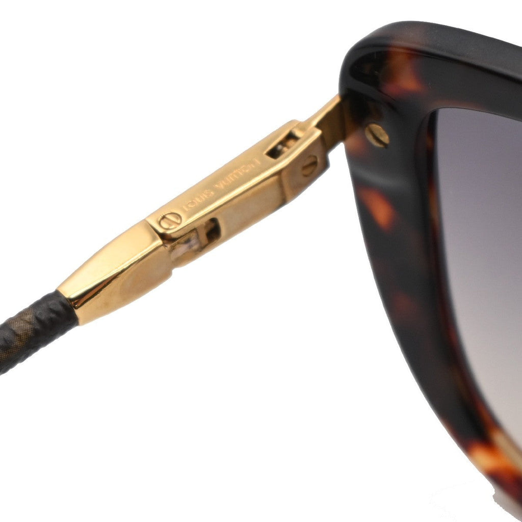 Louis Vuitton Charlotte Sunglasses Plastic Brown Plastic Sunglasse Accessory