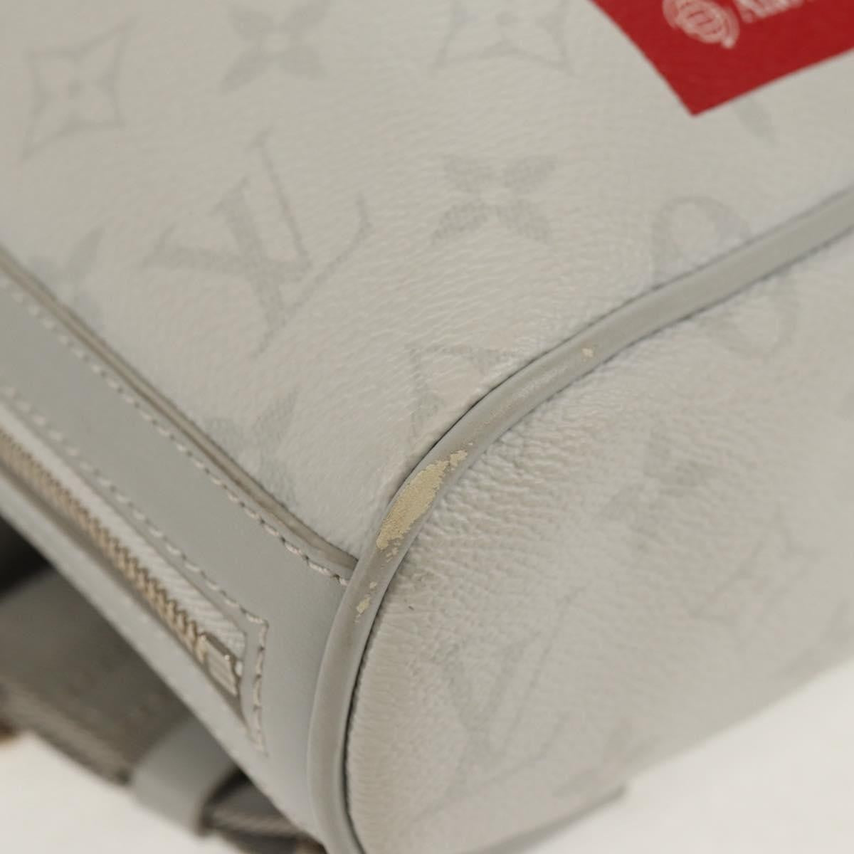 Louis Vuitton Chalk Sling Bag Limited Edition Logo Story Monogram Canvas White Canvas Shoulder Bag