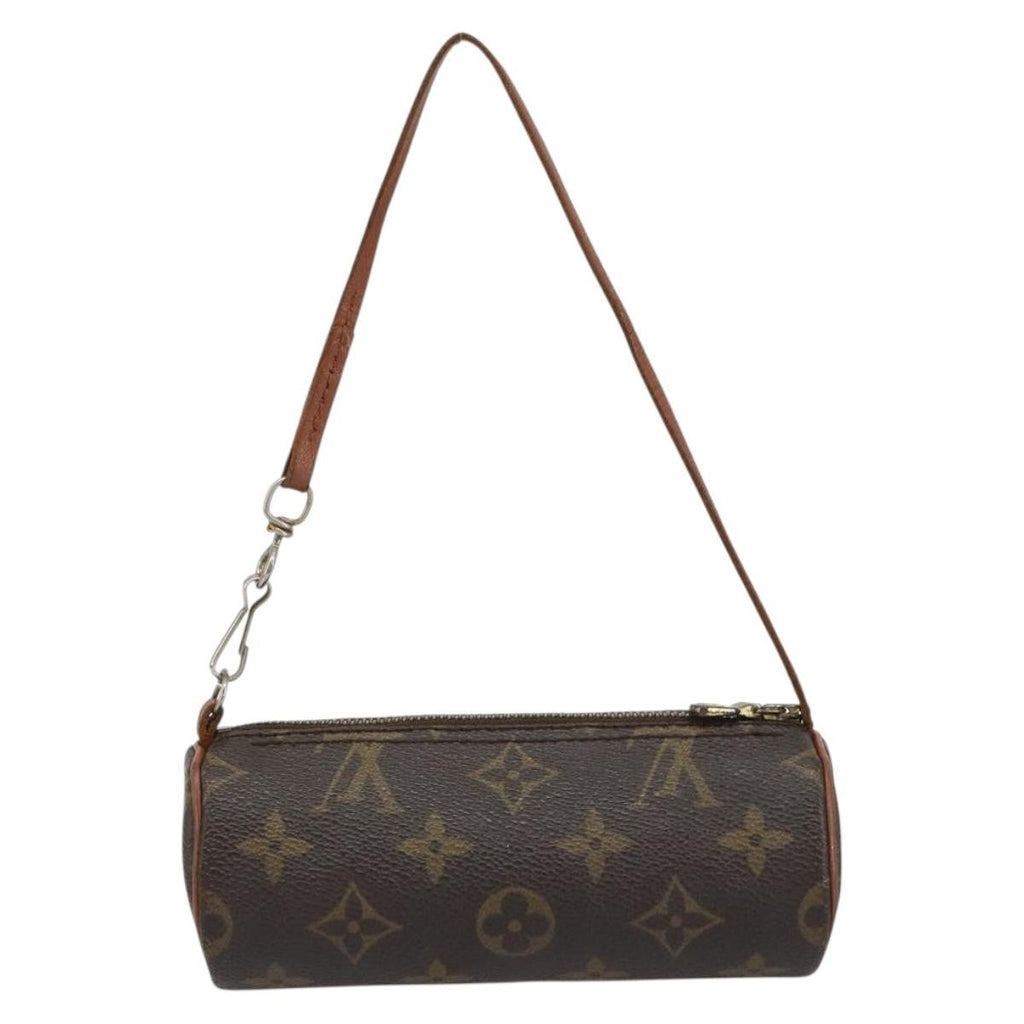 Louis Vuitton Papillon Pochette Monogram Canvas Brown Canvas Clutche & Pouche Bag