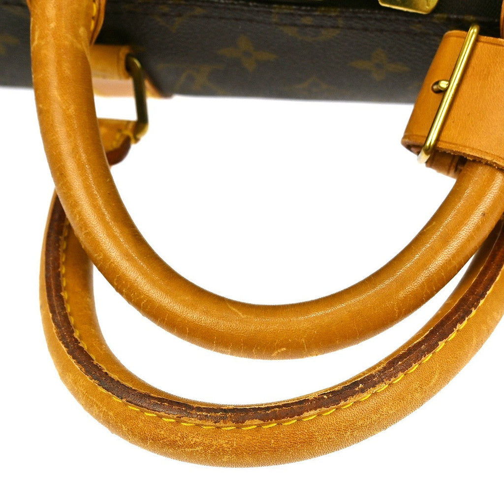 Louis Vuitton Keepall Bag Monogram Canvas Brown Canvas Travel Bag