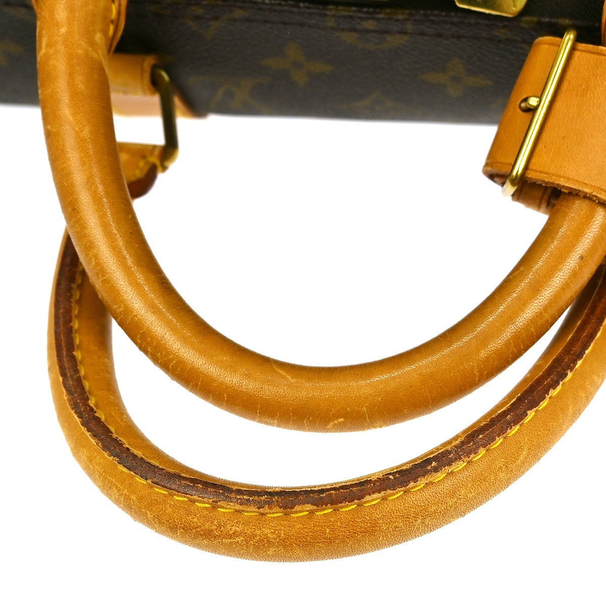Louis Vuitton Keepall Bag Monogram Canvas Brown Canvas Travel Bag