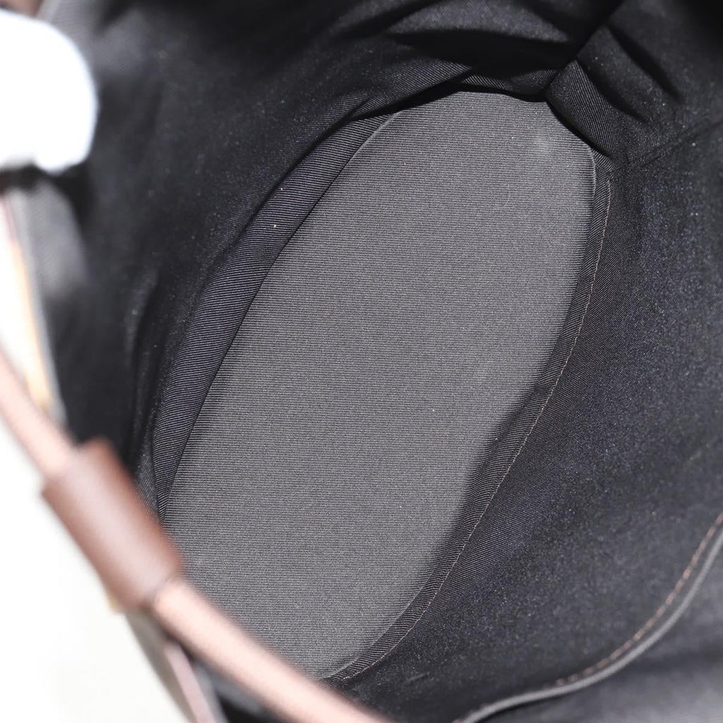 Louis Vuitton Nigo Randonnee Backpack Limited Edition Stripes Monogram Canvas Brown Canvas Shoulder Bag