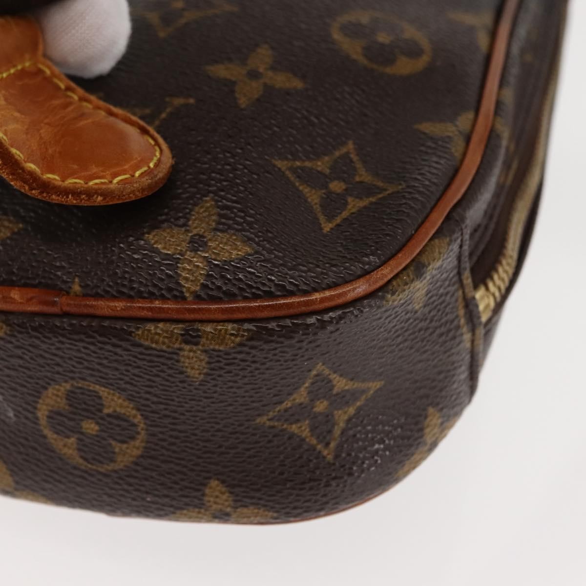 Louis Vuitton Pochette Gange Monogram Canvas Brown Canvas Clutche & Pouche Bag