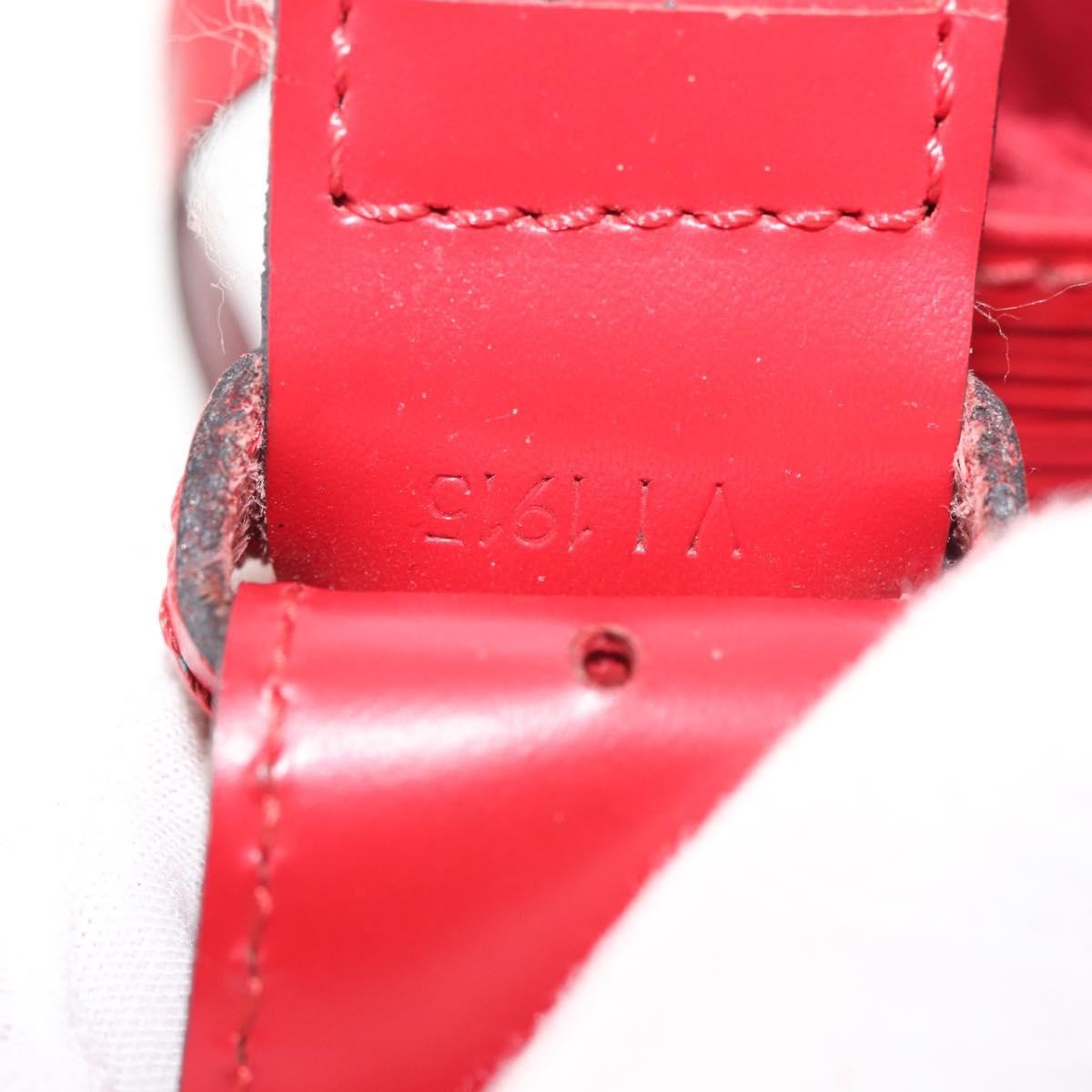 Louis Vuitton Vintage Sac D'epaule Handbag Epi Leather Red Leather Shoulder Bag