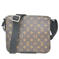 Louis Vuitton District Messenger Bag Macassar Monogram Canvas Brown Canvas Shoulder Bag