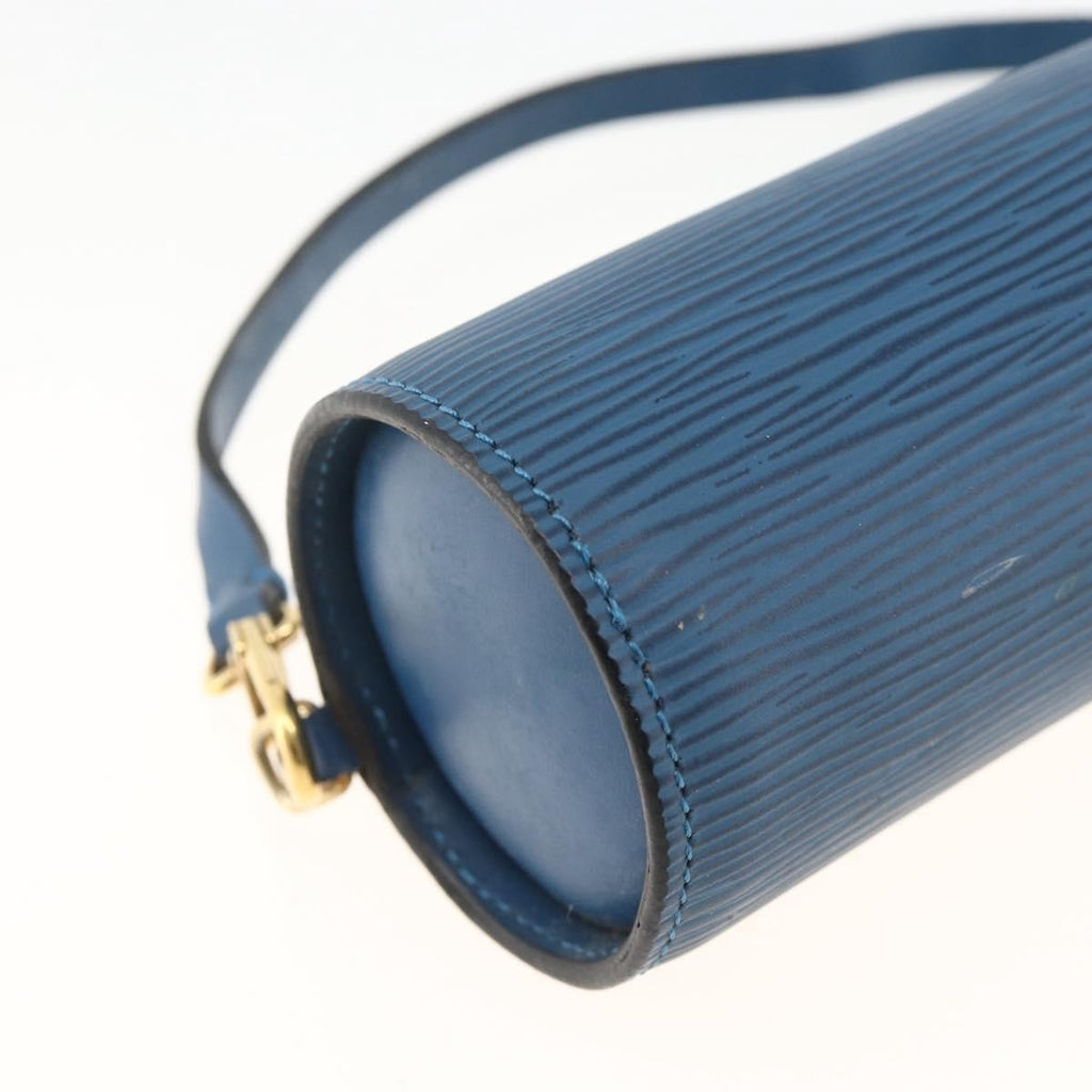 Louis Vuitton Soufflot Pochette Epi Leather Blue Leather Clutche & Pouche Bag