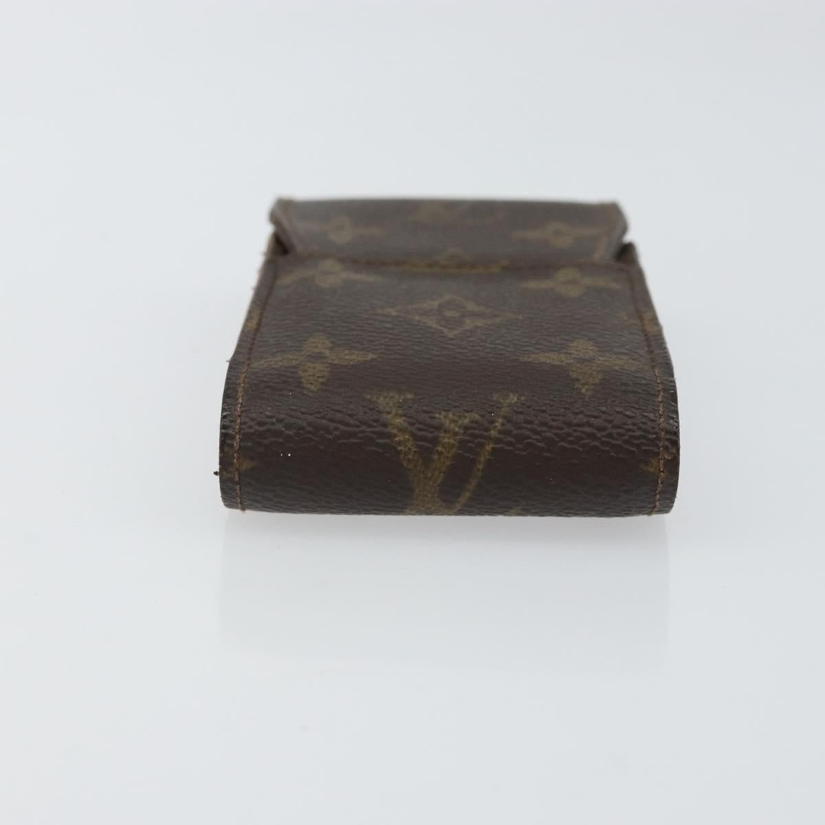 Louis Vuitton Cigarette Case Monogram Canvas Brown Canvas Clutche & Pouche Bag