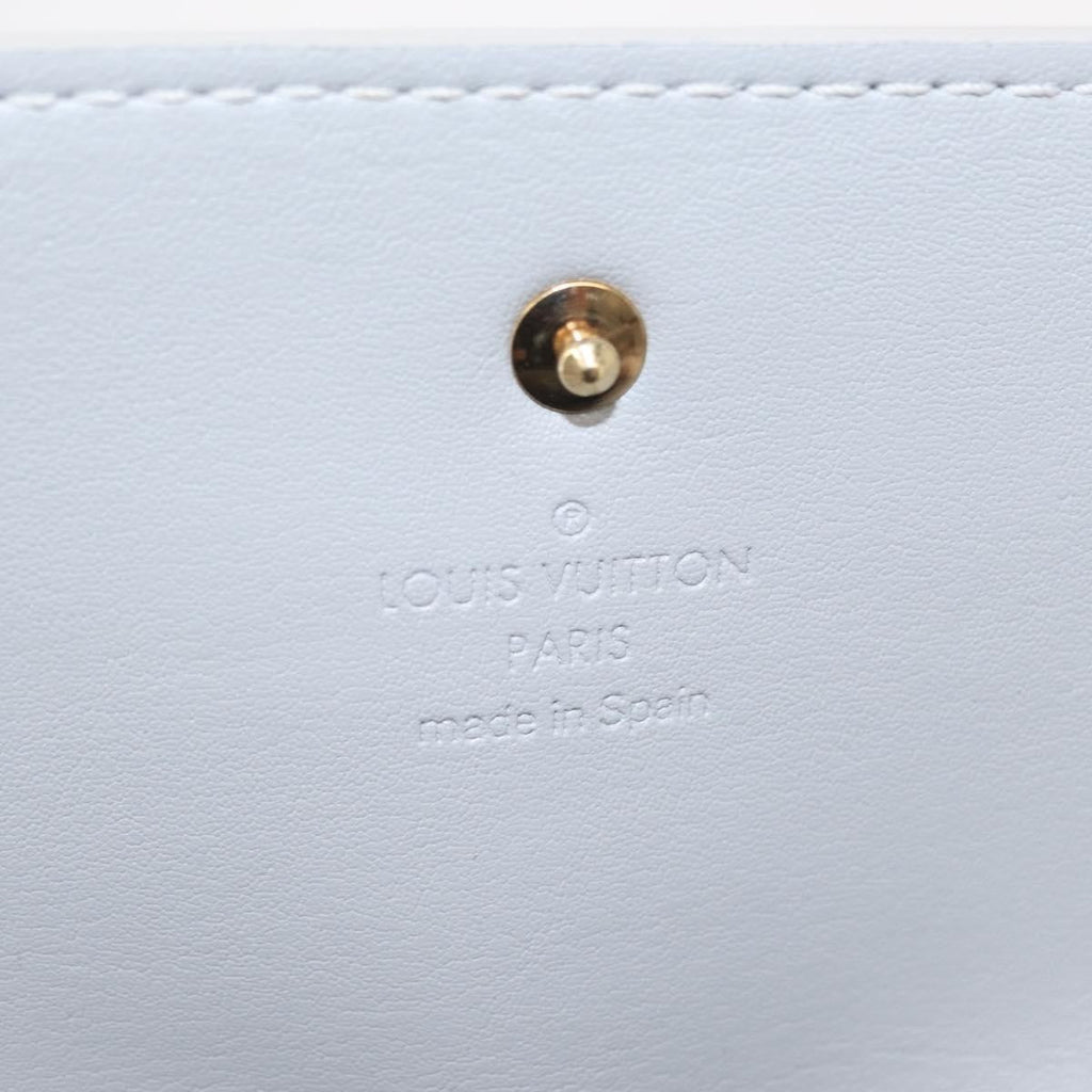 Louis Vuitton Mott Handbag Monogram Vernis Beige Patent_Leather Clutche & Pouche Bag