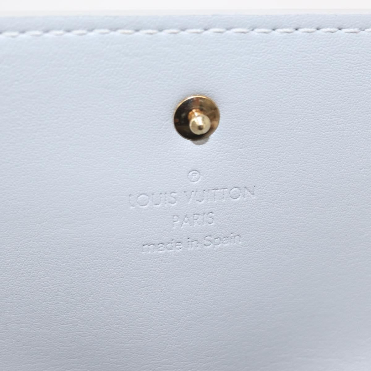 Louis Vuitton Mott Handbag Monogram Vernis Beige Patent_Leather Clutche & Pouche Bag