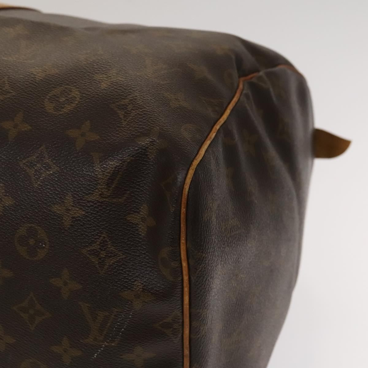 Louis Vuitton Keepall Bag Monogram Canvas Brown Canvas Travel Bag