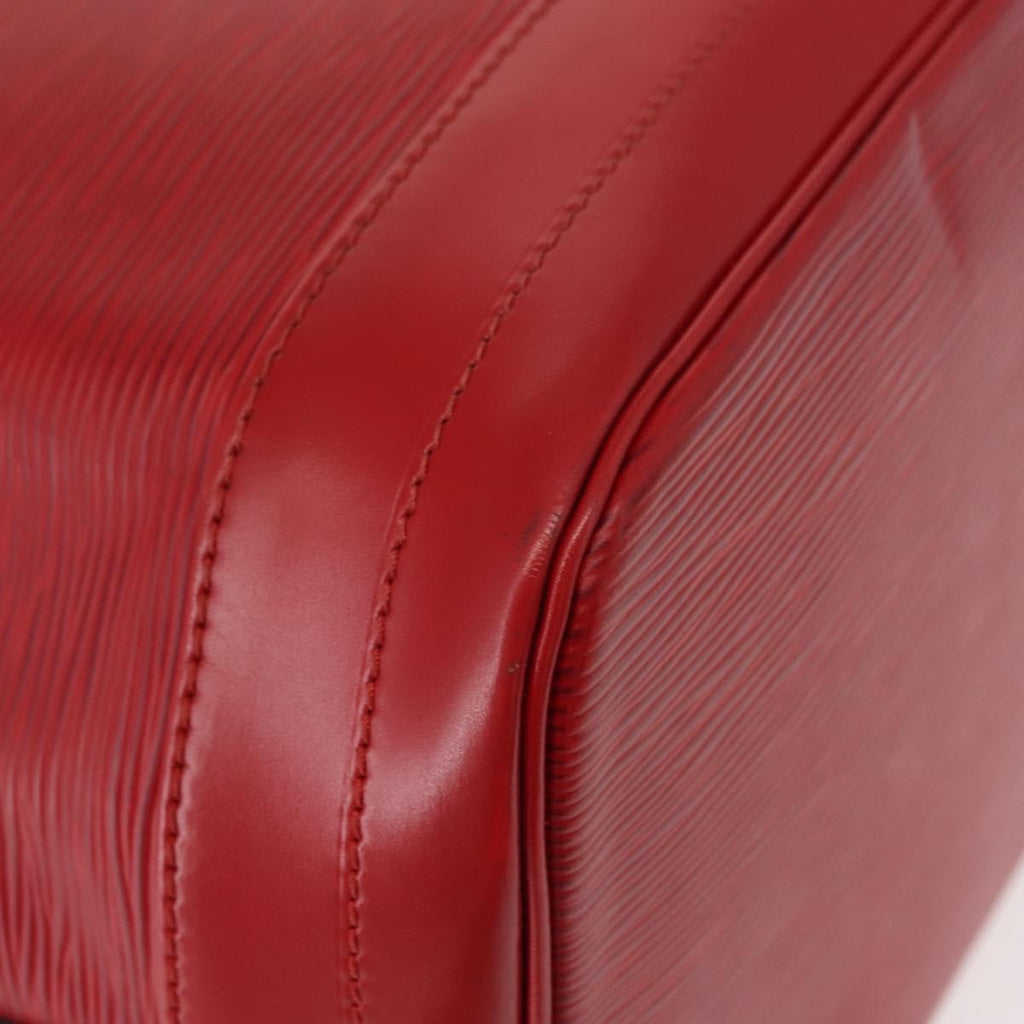 Louis Vuitton Noe Handbag Epi Leather Red Leather Shoulder Bag