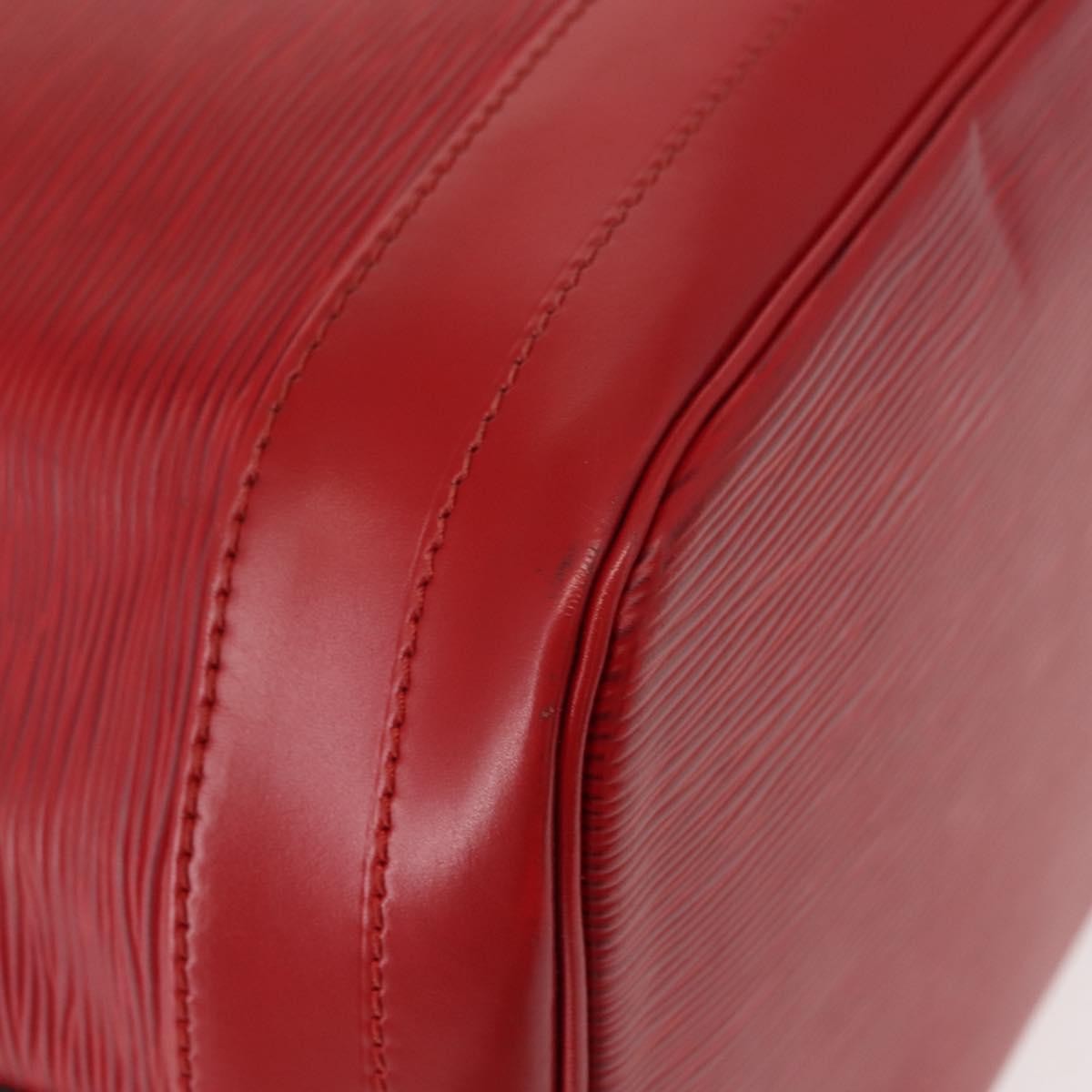Louis Vuitton Noe Handbag Epi Leather Red Leather Shoulder Bag