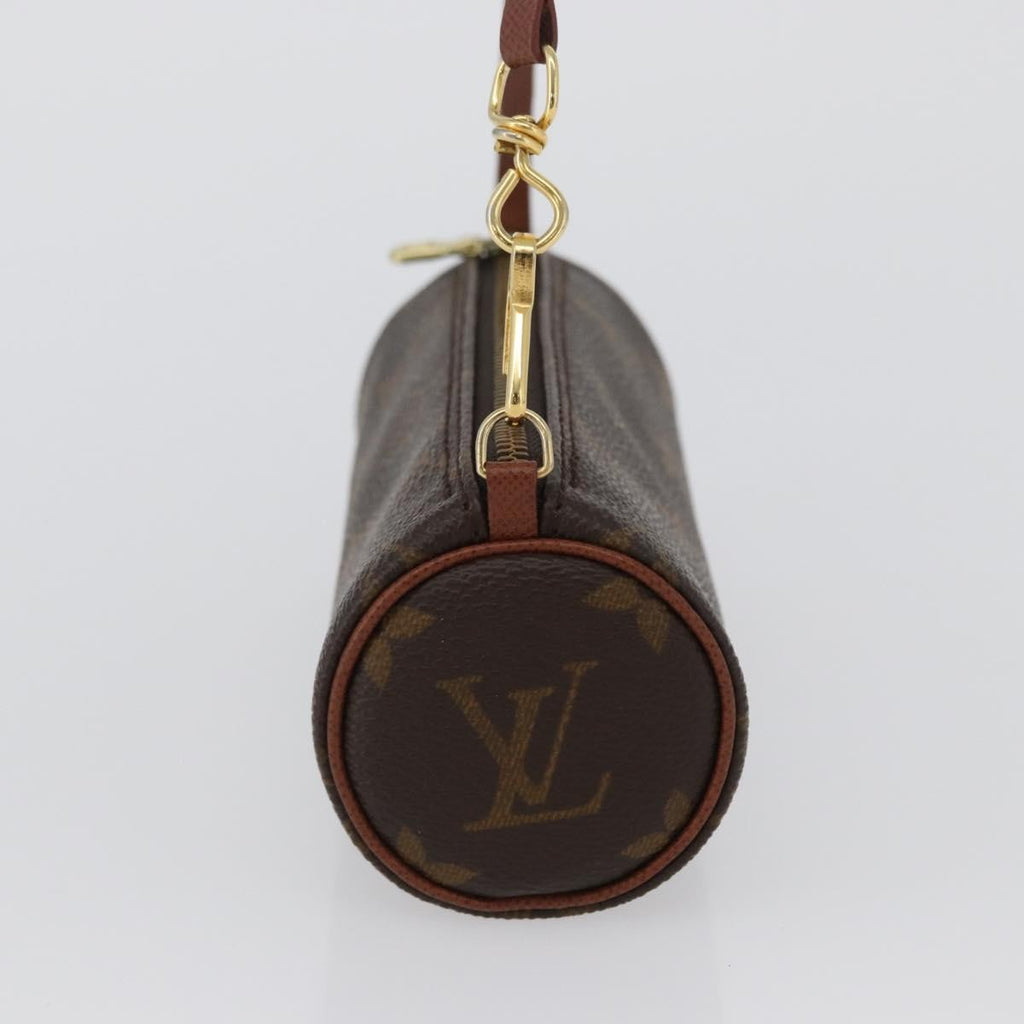 Louis Vuitton Papillon Pochette Monogram Canvas Brown Canvas Clutche & Pouche Bag