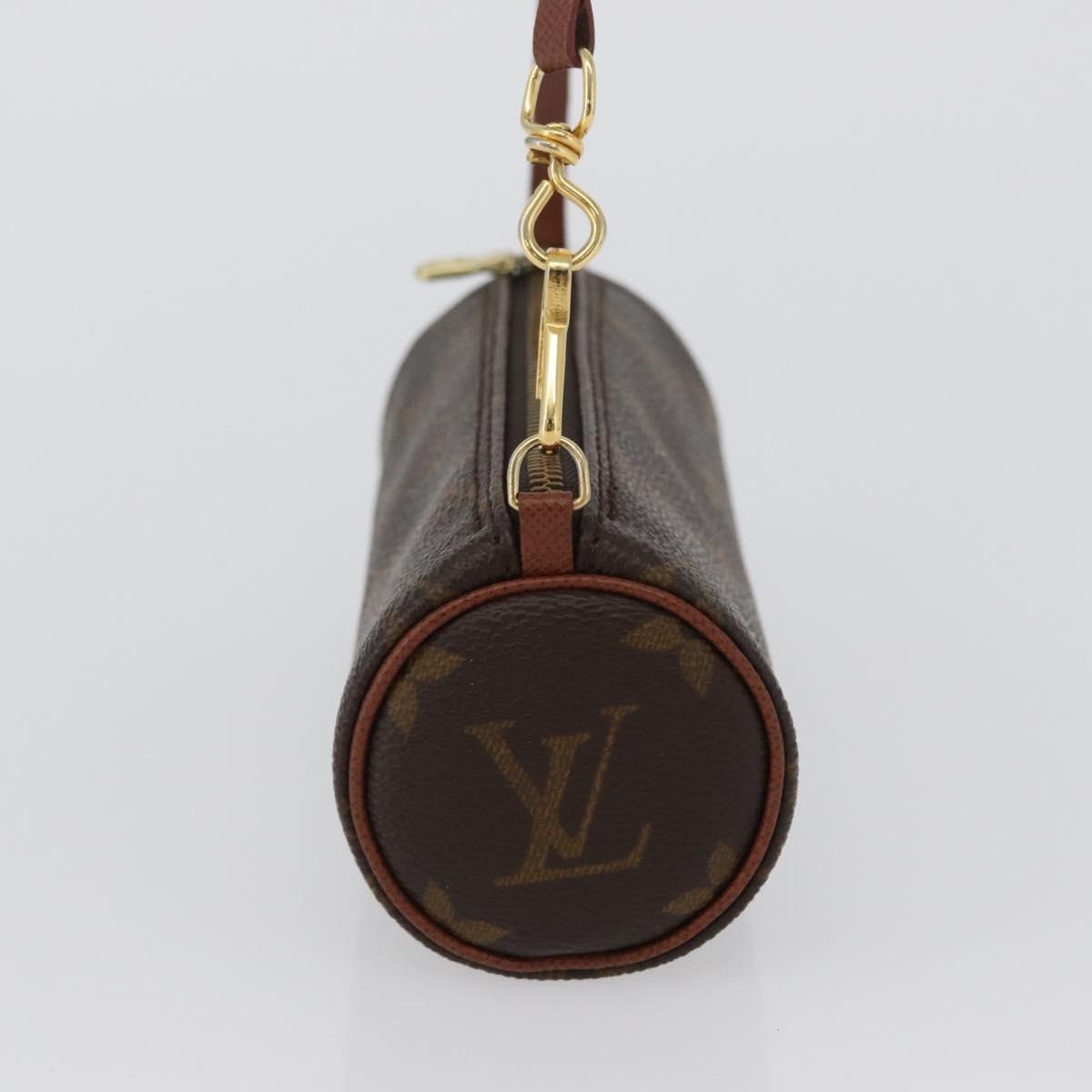 Louis Vuitton Papillon Pochette Monogram Canvas Brown Canvas Clutche & Pouche Bag