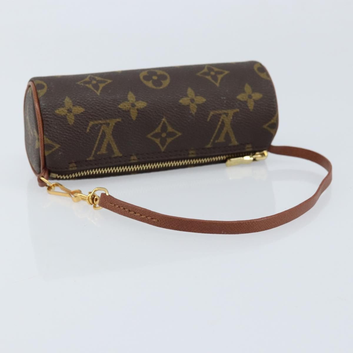 Louis Vuitton Papillon Pochette Monogram Canvas Brown Canvas Clutche & Pouche Bag