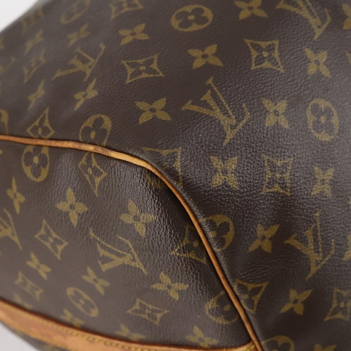 Louis Vuitton Keepall Bandouliere Bag Monogram Canvas Brown Canvas Travel Bag
