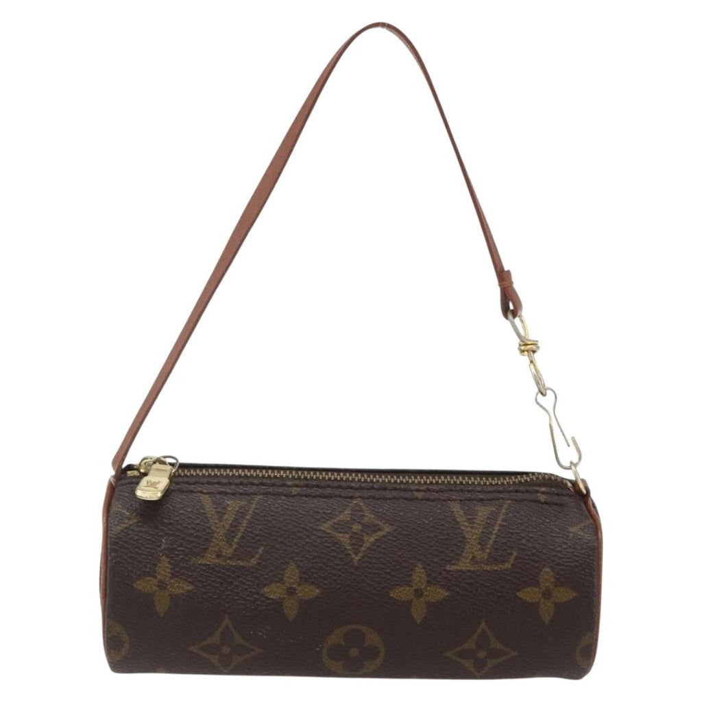 Louis Vuitton Papillon Pochette Monogram Canvas Brown Canvas Clutche & Pouche Bag