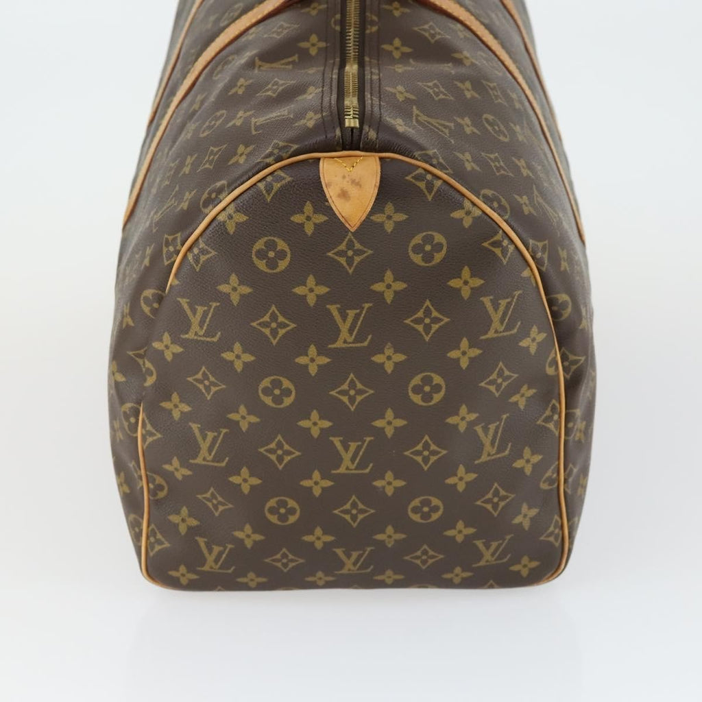 Louis Vuitton Keepall Bag Monogram Canvas Brown Canvas Travel Bag