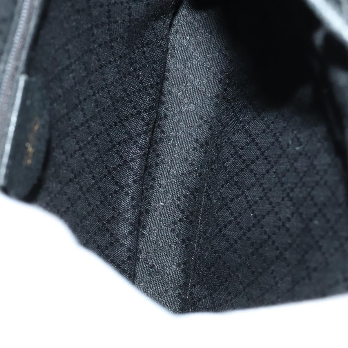 Gucci Gucci Bamboo Backpack Daim Black Suede Backpack Bag (Pre-Owned)