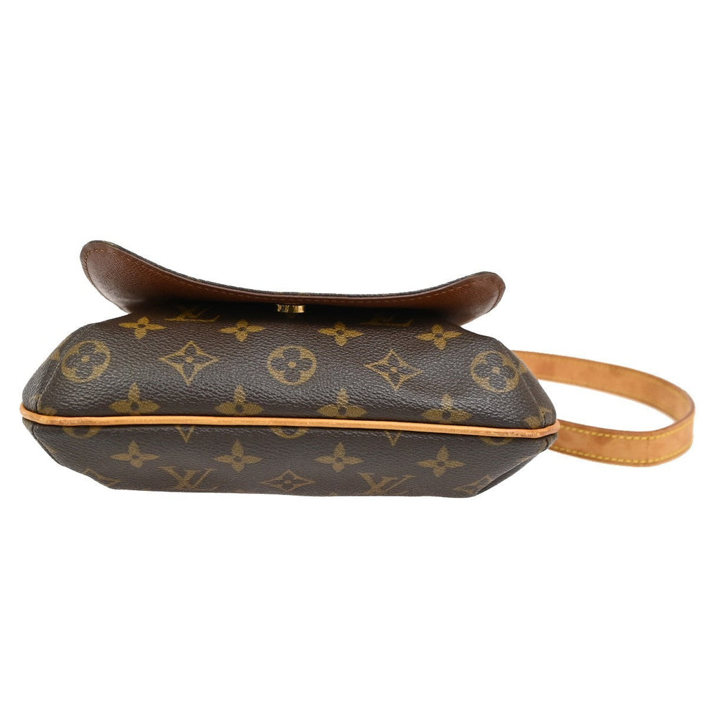 Louis Vuitton Musette Salsa Handbag Monogram Canvas Brown Canvas Shoulder Bag