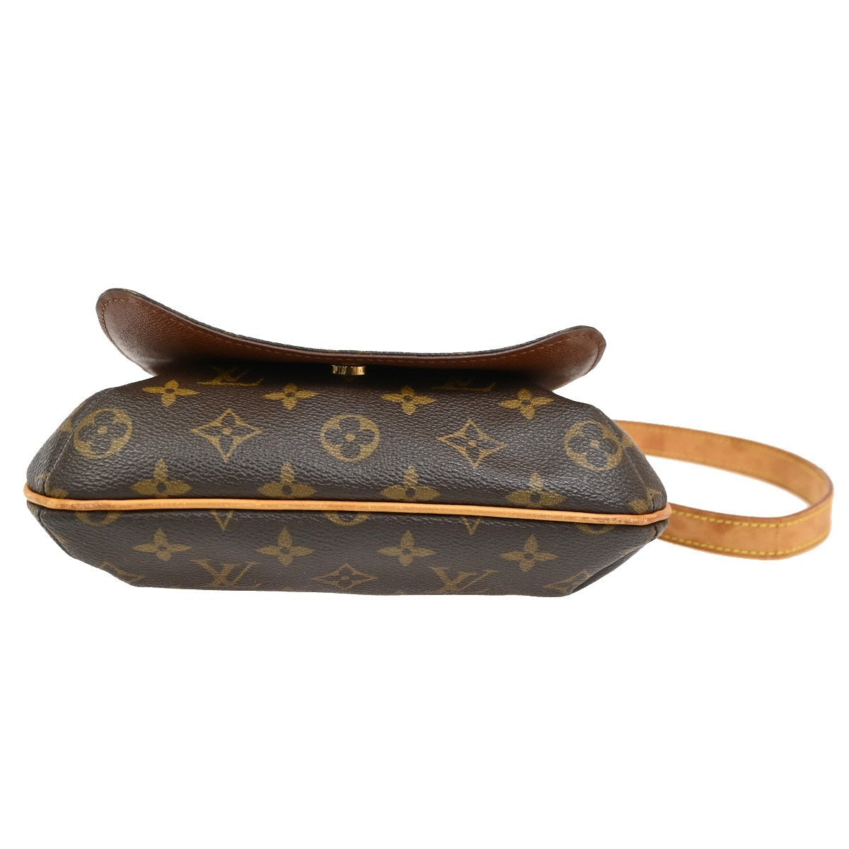 Louis Vuitton Musette Salsa Handbag Monogram Canvas Brown Canvas Shoulder Bag