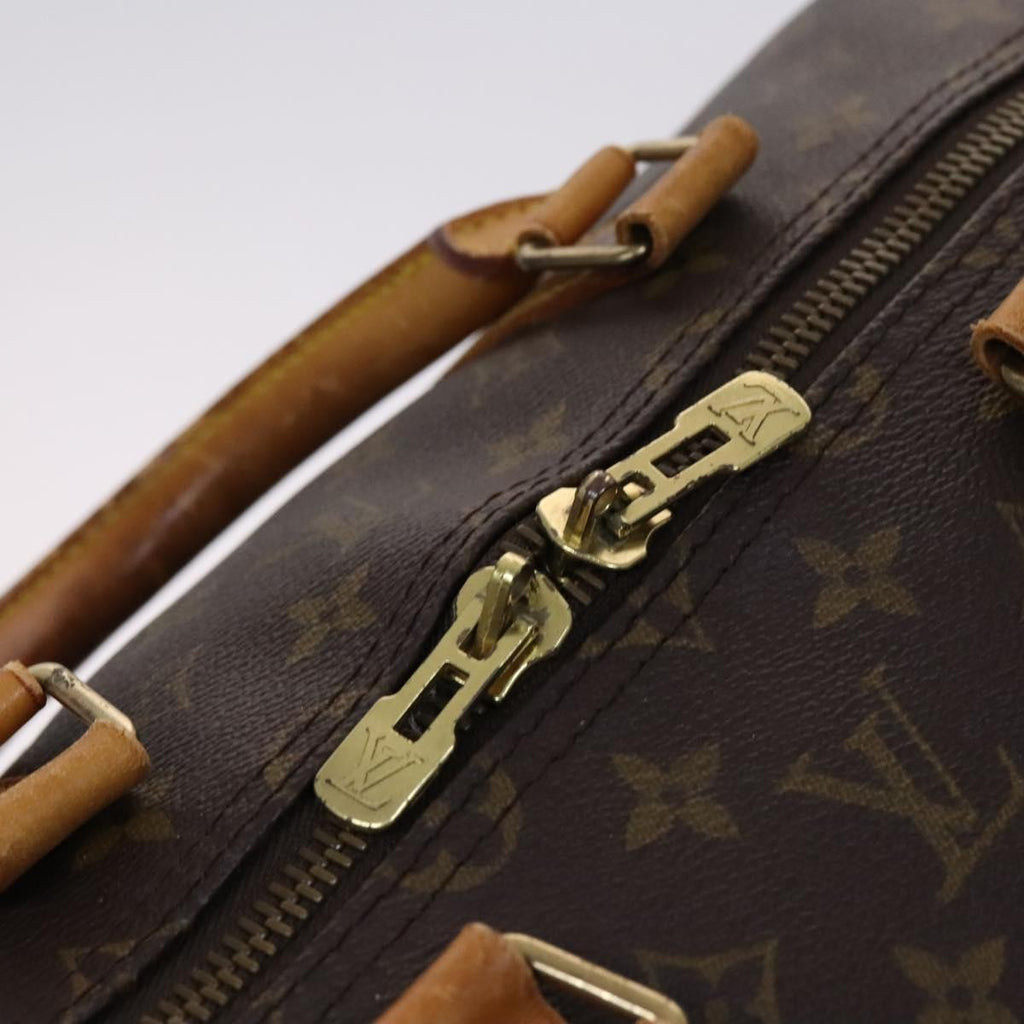 Louis Vuitton Keepall Bag Monogram Canvas Brown Canvas Travel Bag