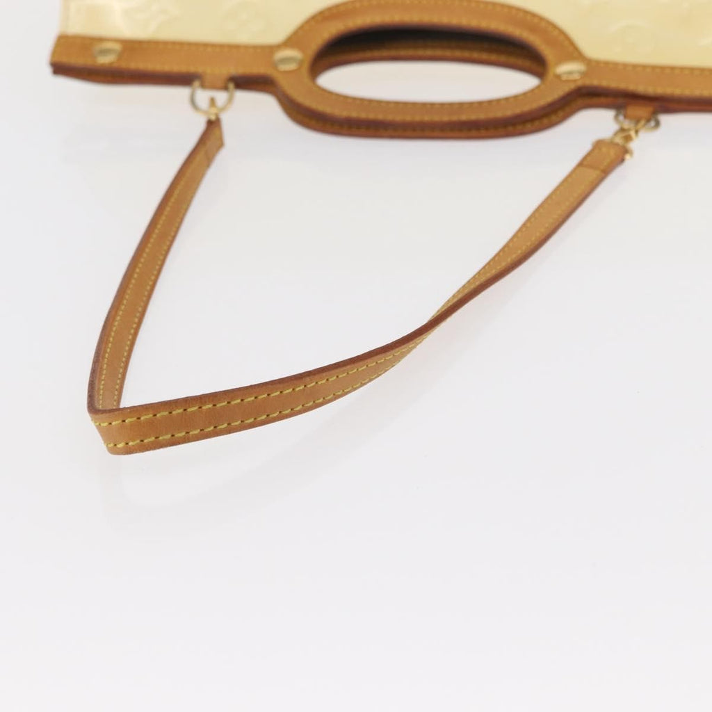 Louis Vuitton Roxbury Drive Handbag Monogram Vernis Yellow Patent_Leather Handbag