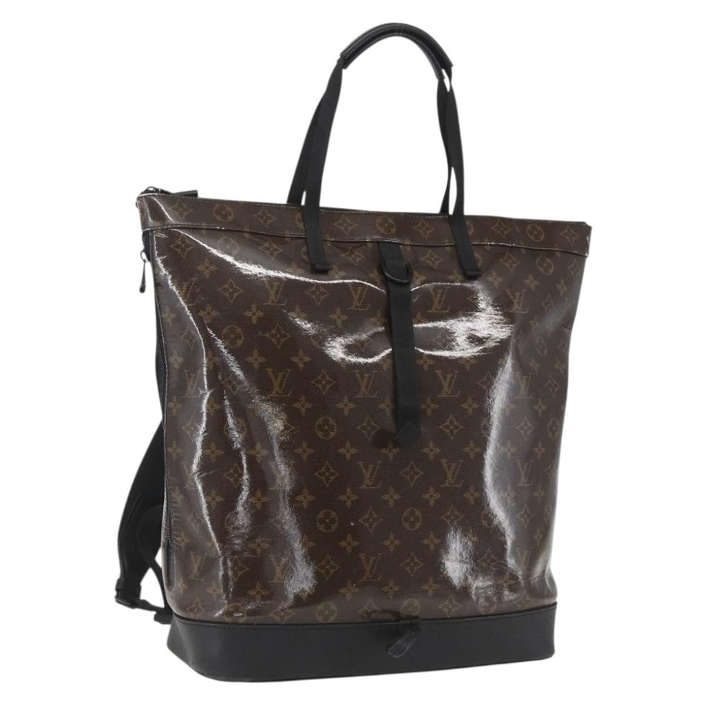 Louis Vuitton Zipped Tote Limited Edition Monogram Glaze Canvas Brown Canvas Tote Bag