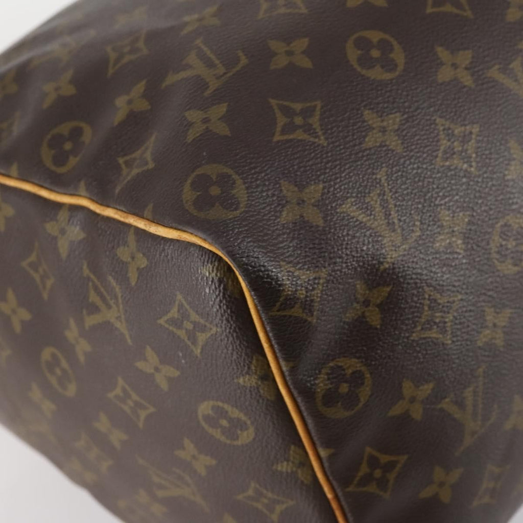 Louis Vuitton Keepall Bag Monogram Canvas Brown Canvas Travel Bag