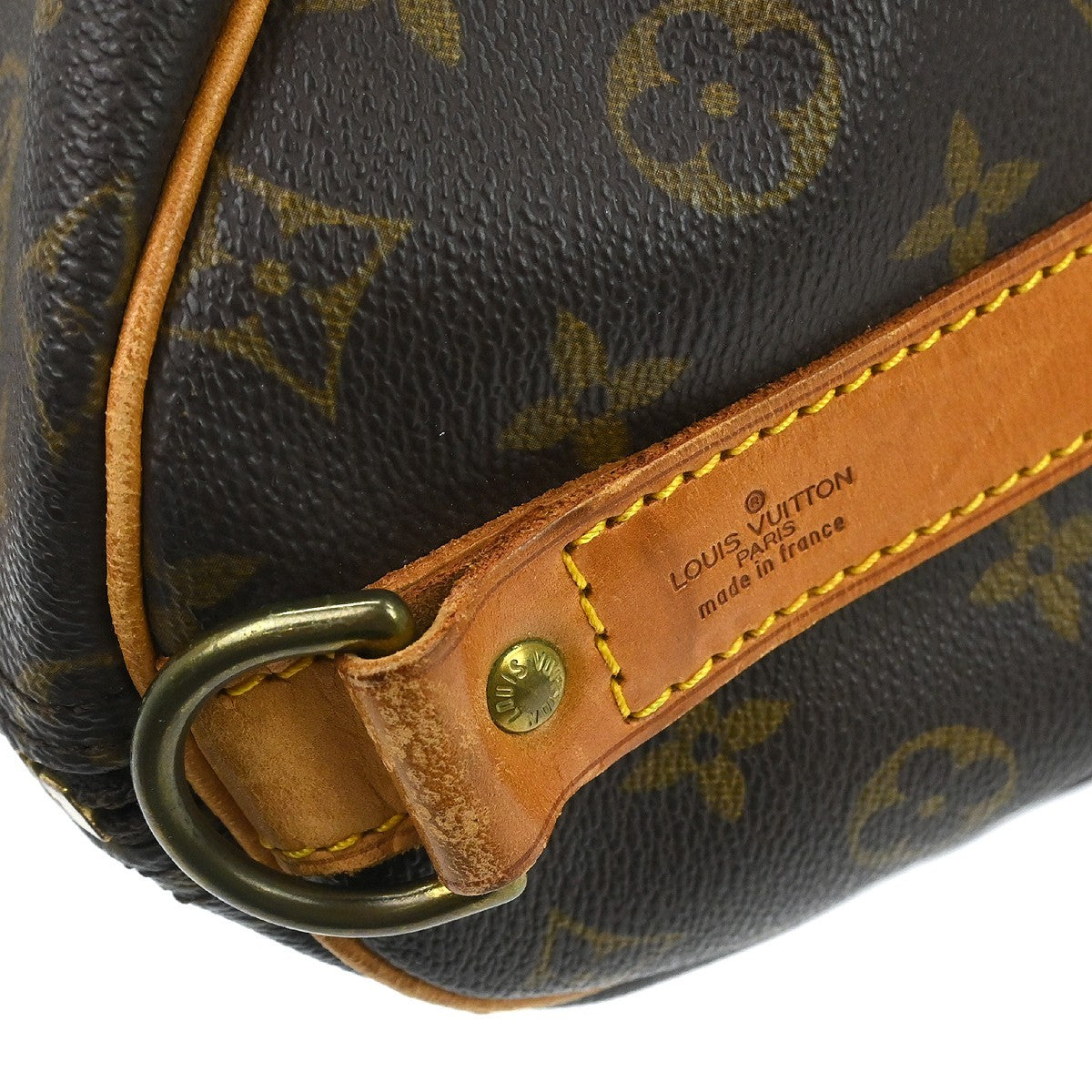 Louis Vuitton Keepall Bandouliere Bag Monogram Canvas Brown Canvas Travel Bag