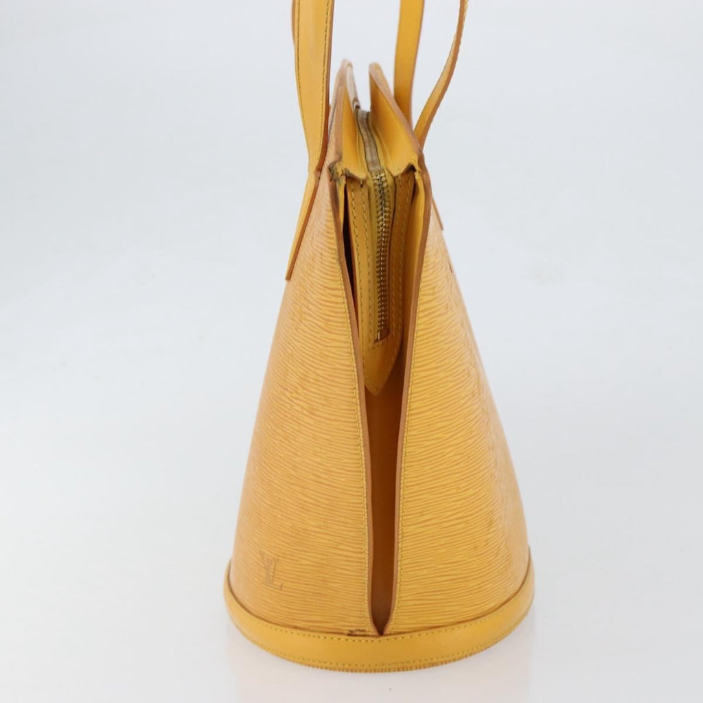 Louis Vuitton Saint Jacques Handbag Epi Leather Yellow Leather Handbag