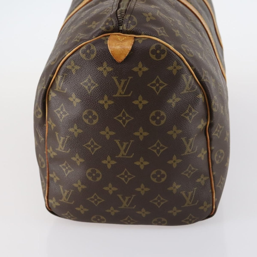 Louis Vuitton Keepall Bag Monogram Canvas Brown Canvas Travel Bag