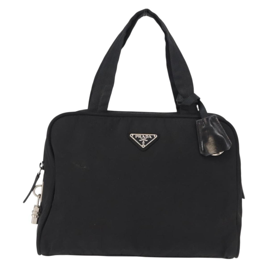 Prada Bowling Shoulder Bag Tessuto Black Nylon Shoulder Bag Bag