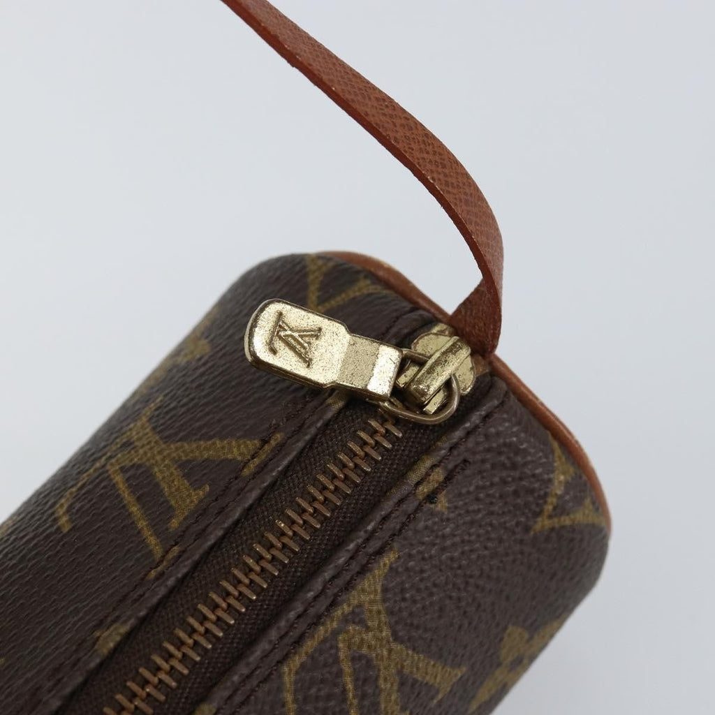Louis Vuitton Papillon Pochette Monogram Canvas Brown Canvas Clutche & Pouche Bag
