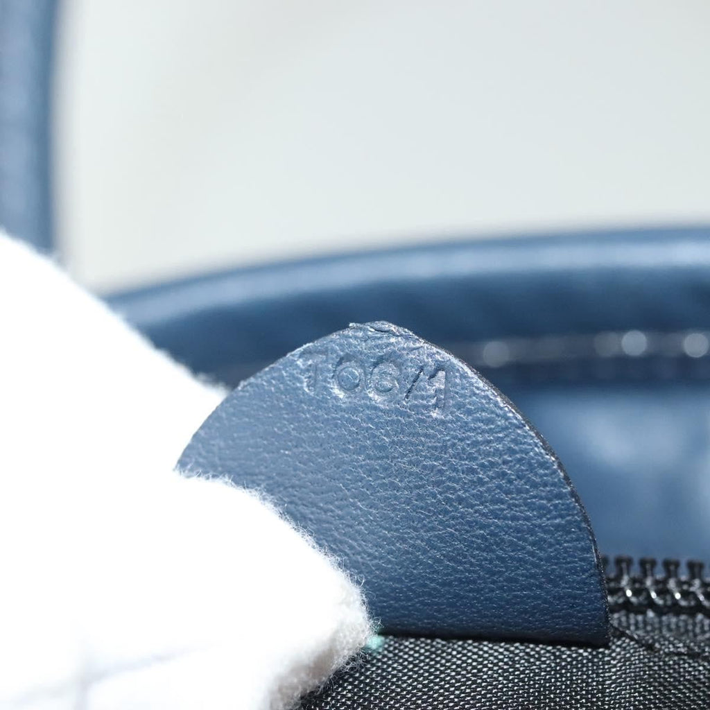Celine Handbag Nylon Navy Nylon Handbag