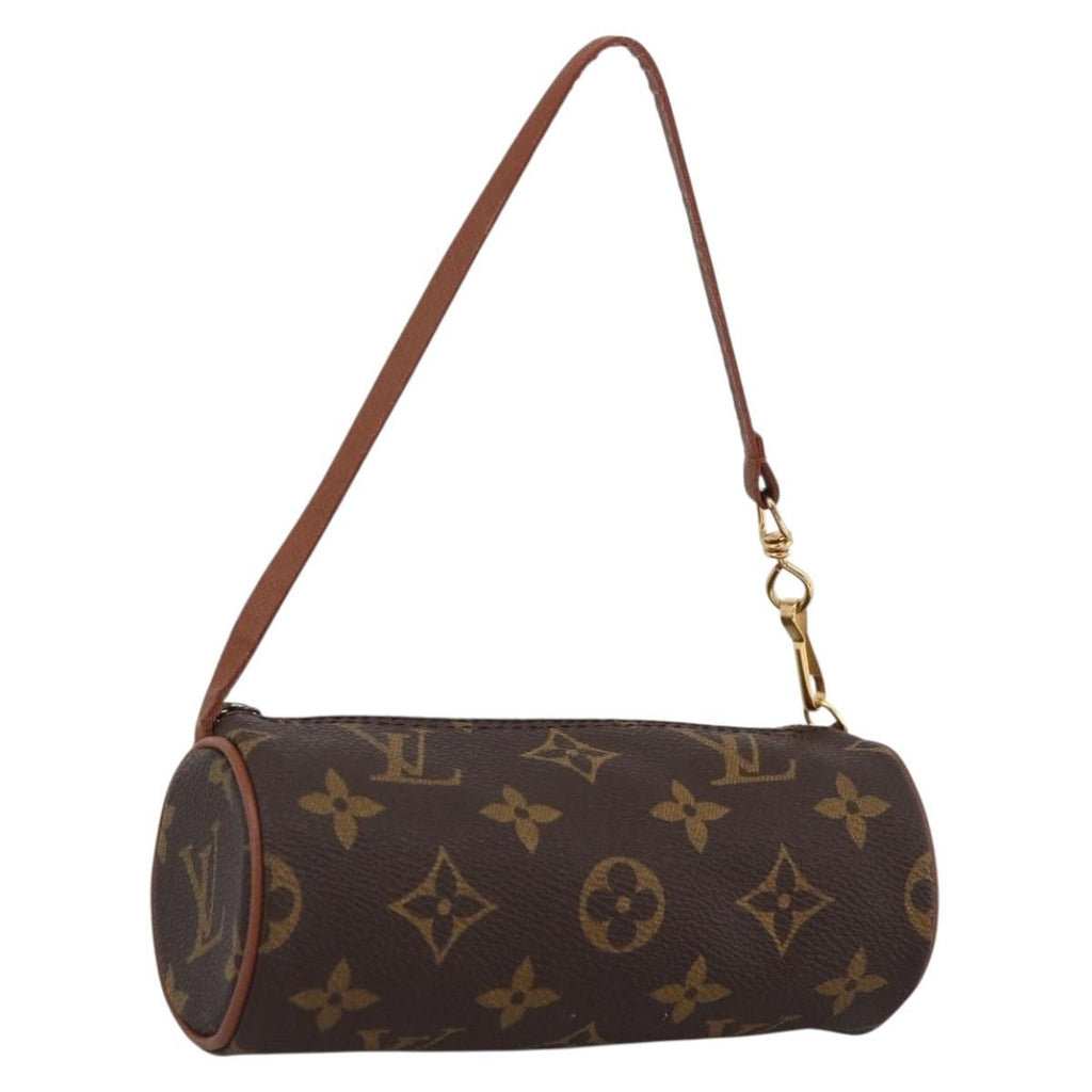 Louis Vuitton Papillon Pochette Monogram Canvas Brown Canvas Clutche & Pouche Bag