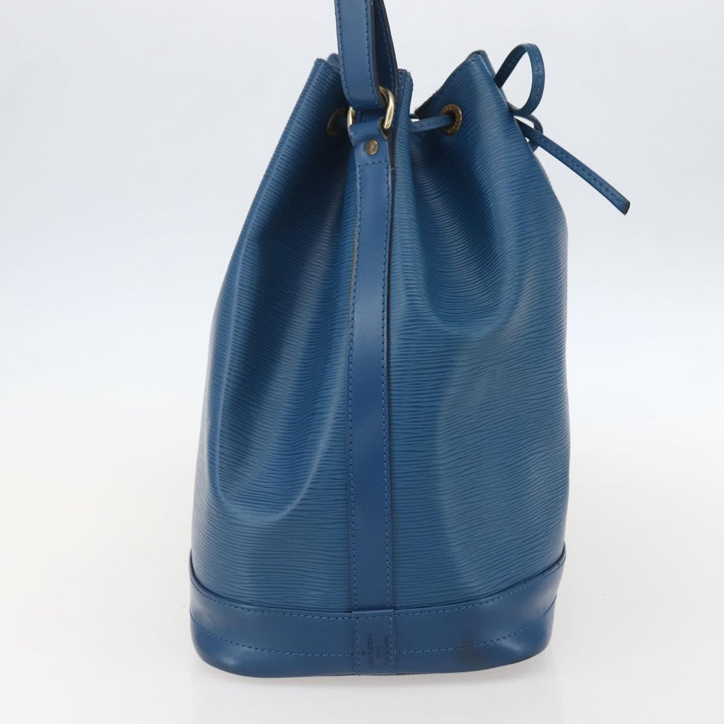 Louis Vuitton Noe Handbag Epi Leather Blue Leather Shoulder Bag