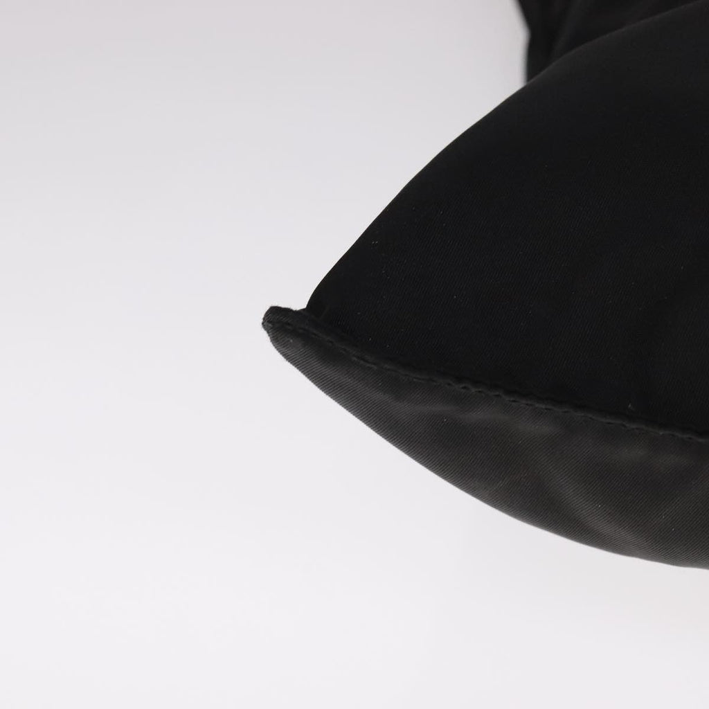 Prada Flat Messenger Bag Tessuto Black Nylon Shoulder Bag Bag
