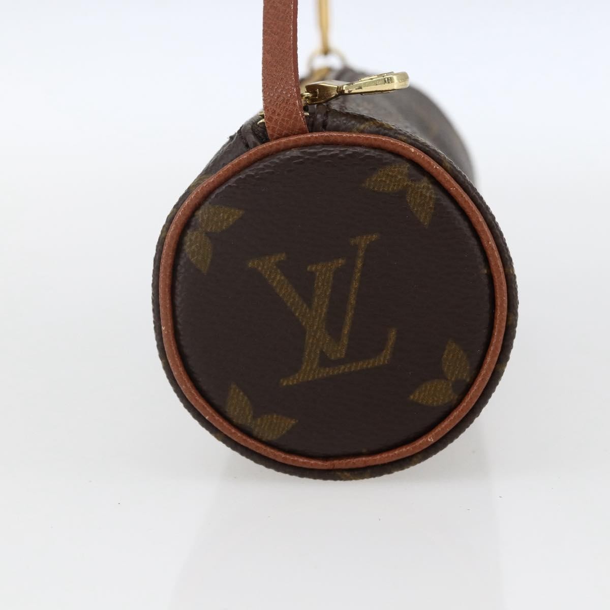 Louis Vuitton Papillon Pochette Monogram Canvas Brown Canvas Clutche & Pouche Bag