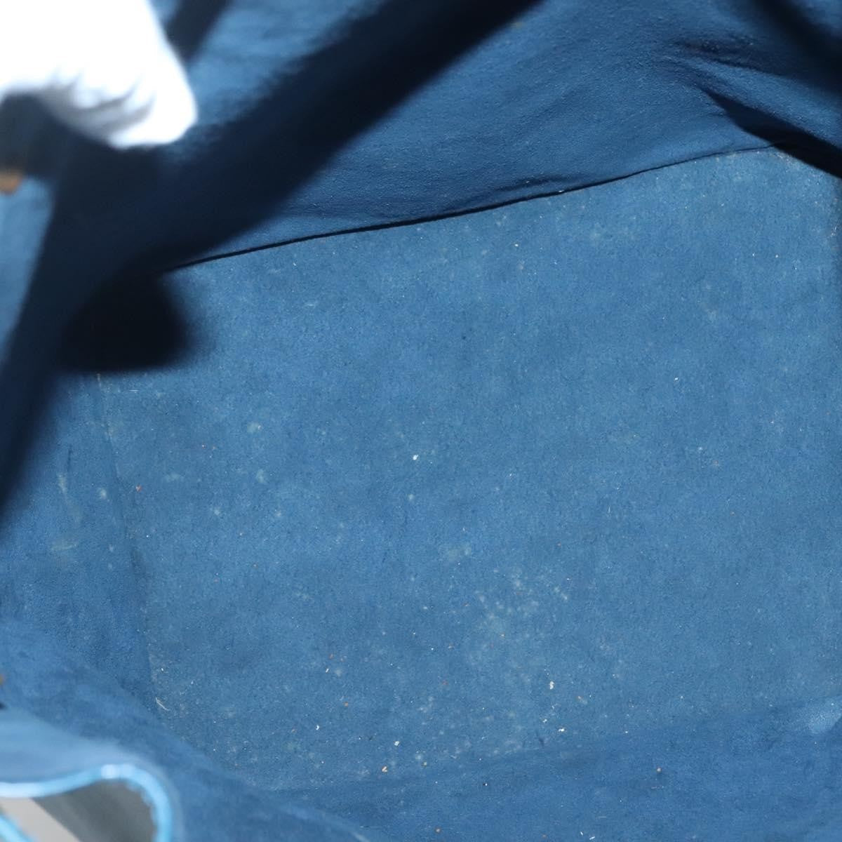 Louis Vuitton Noe Handbag Epi Leather Blue Leather Bag