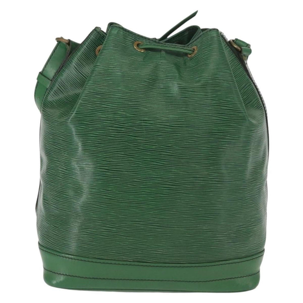 Louis Vuitton Noe Handbag Epi Leather Green Leather Shoulder Bag