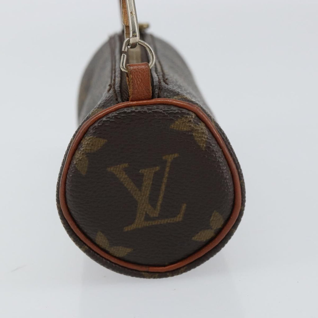 Louis Vuitton Papillon Pochette Monogram Canvas Brown Canvas Clutche & Pouche Bag