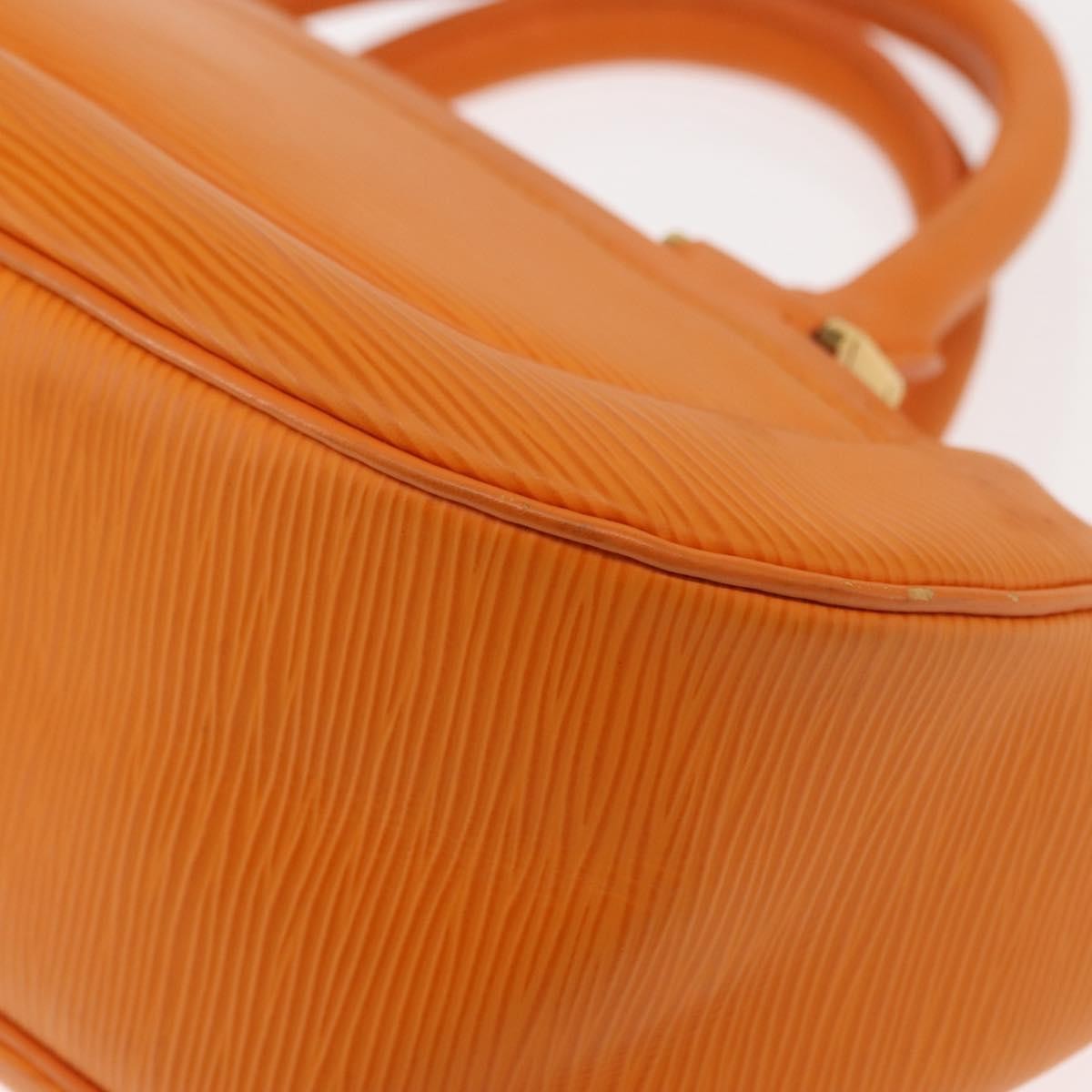 Louis Vuitton Danura Handbag Epi Orange Leather Handbag