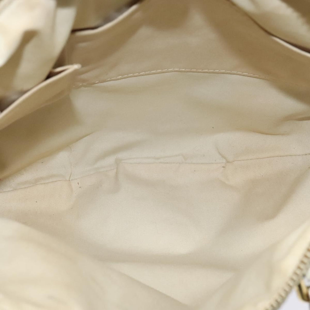 Louis Vuitton Marina Handbag Mini Lin Croisette Beige Canvas Handbag