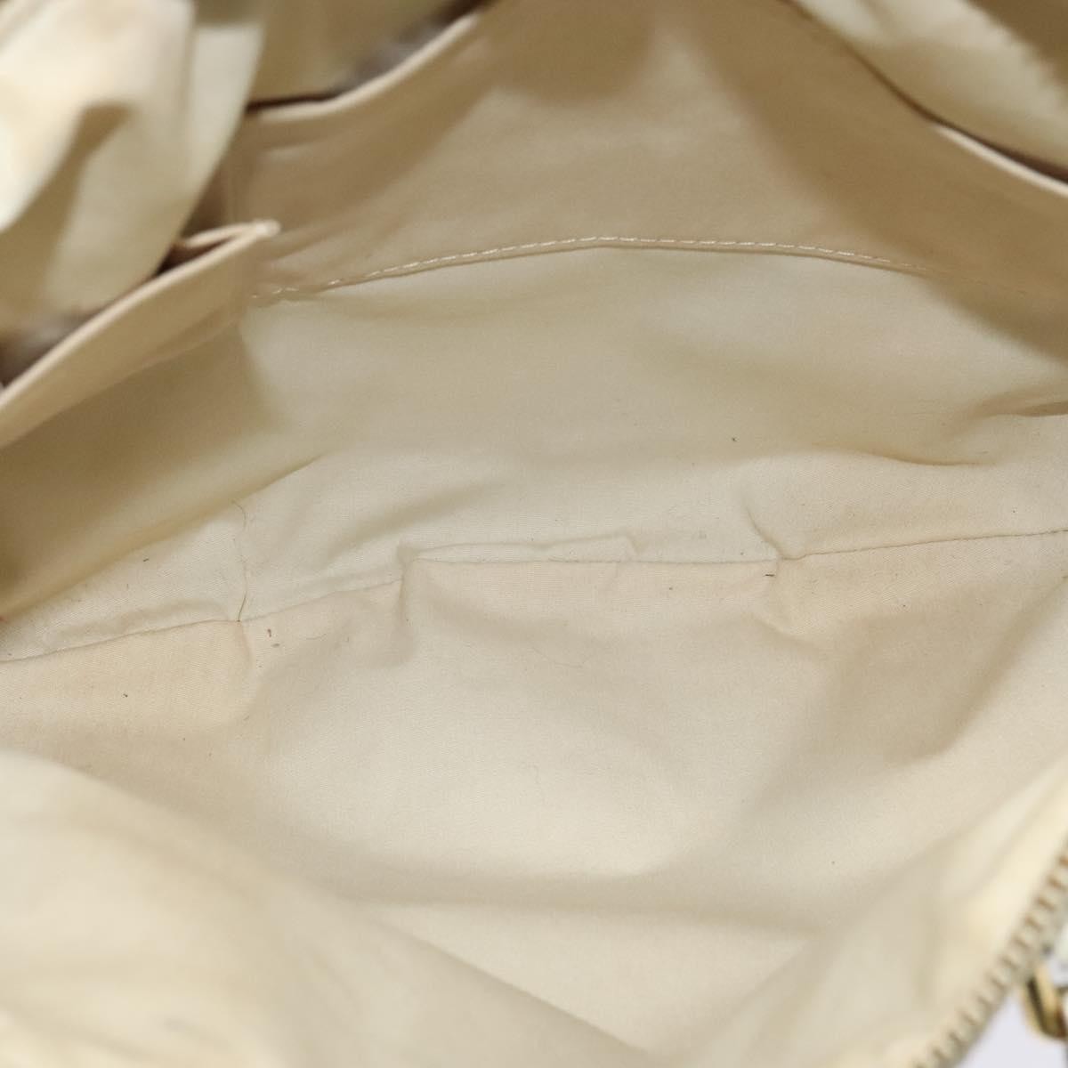 Louis Vuitton Marina Handbag Mini Lin Croisette Beige Canvas Handbag