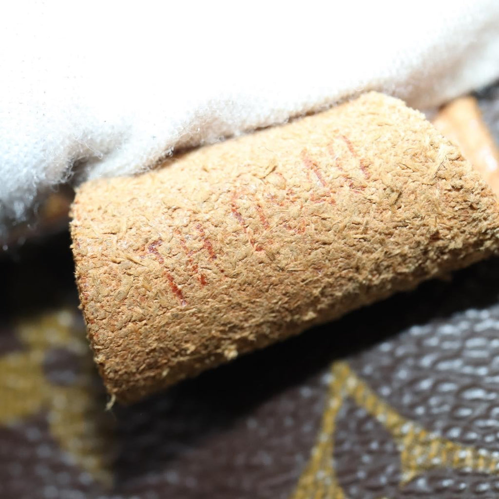 Louis Vuitton Sac Souple Handbag Monogram Canvas Brown Canvas Travel Bag