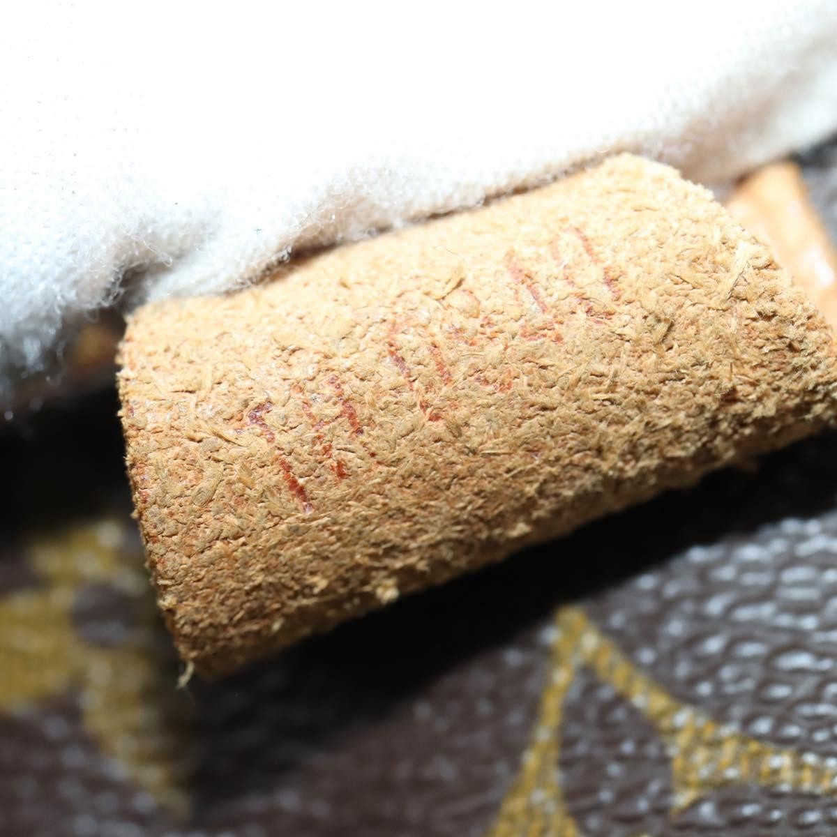 Louis Vuitton Sac Souple Handbag Monogram Canvas Brown Canvas Travel Bag
