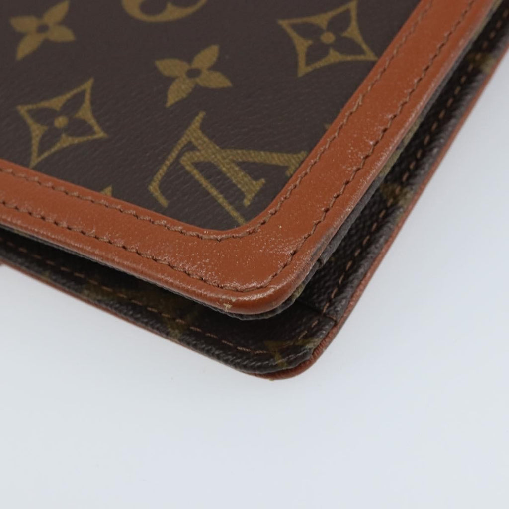 Louis Vuitton Dame Pochette Monogram Canvas Brown Canvas Clutche & Pouche Bag